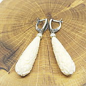 Украшения handmade. Livemaster - original item White River Earrings. Handmade.