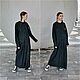Платье рубашка "Странницы" 019byshevtsova длинное. Платья. SHEVTSOVA design | Одежда Говорит. Ярмарка Мастеров.  Фото №4