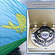 Order Wall Clock airborne. Gift paratrooper. Vinyl Time. Livemaster. . Watch Фото №3