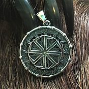 Русский стиль handmade. Livemaster - original item Kolovrat Slavic amulet,free shipping. Handmade.