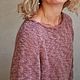Джемпер из итальянского суперкидмохера. Джемперы. Ольга kymarina_knitwear_. Интернет-магазин Ярмарка Мастеров.  Фото №2