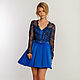 Blue evening dress, Dresses, Astrakhan,  Фото №1