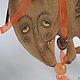 Чердачная кукла Серенький волчок. Примитив.Подвеска. Чердачная кукла. Мастерская Чердачных Игрушек. Ярмарка Мастеров.  Фото №4