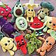 Мастер-класс "Вязаная Вишня крючком". Схемы для вязания. Goozell Toys. Ярмарка Мастеров.  Фото №7