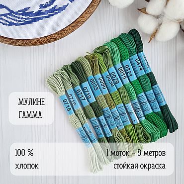 Нитки – Купить на Ярмарке Мастеров | Аксессуары и материалы для рукоделия