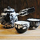 Order Tea set 'Silence'. author's ceramics. Livemaster. . Teapots & Kettles Фото №3