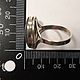Кольца 18 и 18.5 размер с Сапфирами (2.2 Ct).Урал. Комплекты украшений. Роберт Серебро 999.. Ярмарка Мастеров.  Фото №10