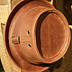 Waxed leather pork pie hat PPH-12. Hats1. Bluggae Custom Headwear. My Livemaster. Фото №4