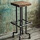 Bar stool made of water pipes ' Tavas'. Chairs. uloft. Online shopping on My Livemaster.  Фото №2