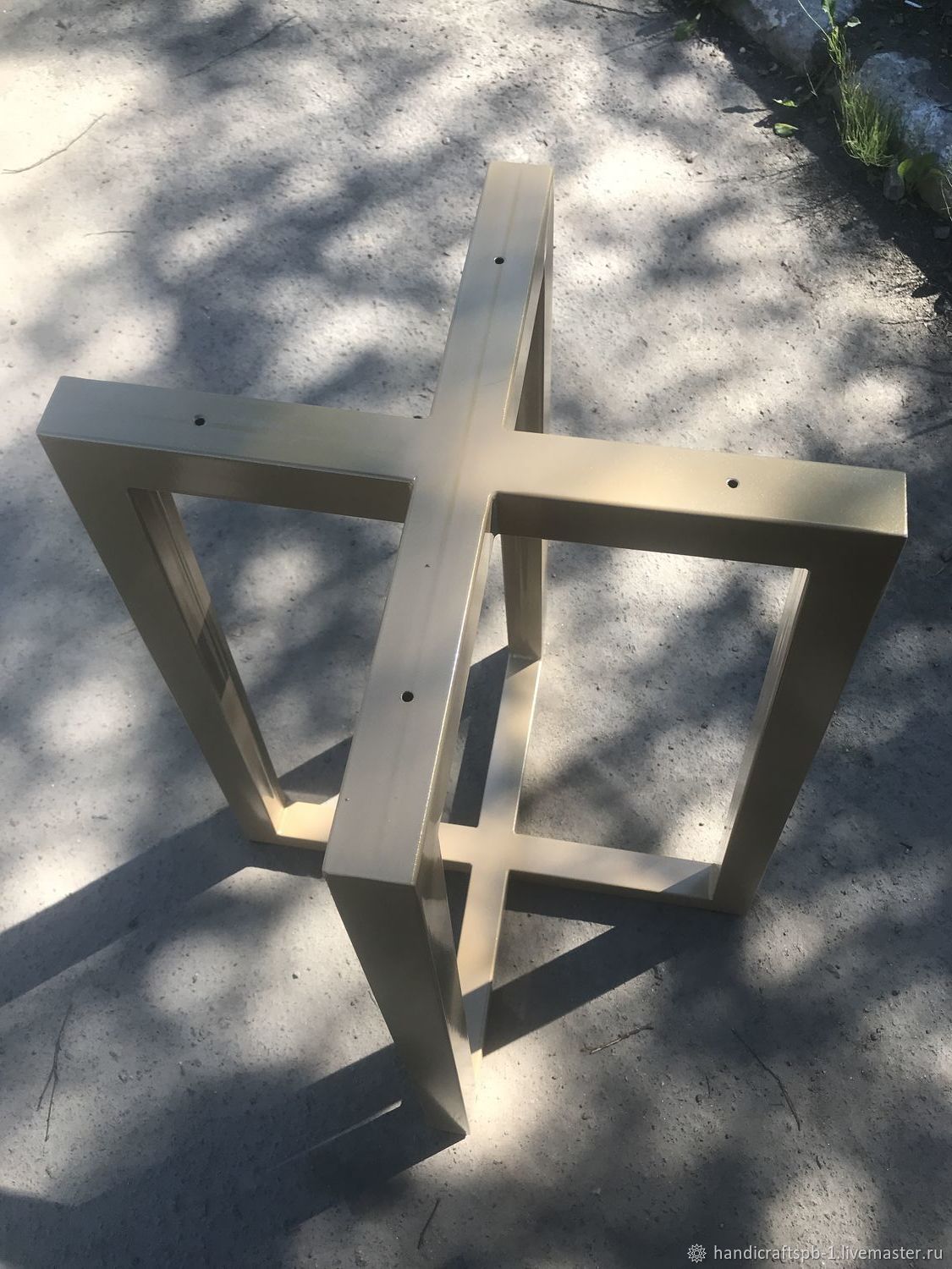 Подстолье из металла в интернет-магазине Ярмарка Мастеров по цене 8000 ...
