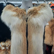 Fur coat genuine Fox
