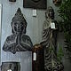 Order The statue-panels Buddha large concrete gray with dust. Decor concrete Azov Garden. Livemaster. . Sculpture Фото №3