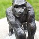 Gorilla sculpture bronze. Figurines. bronze-piter (bronza-piter). My Livemaster. Фото №4