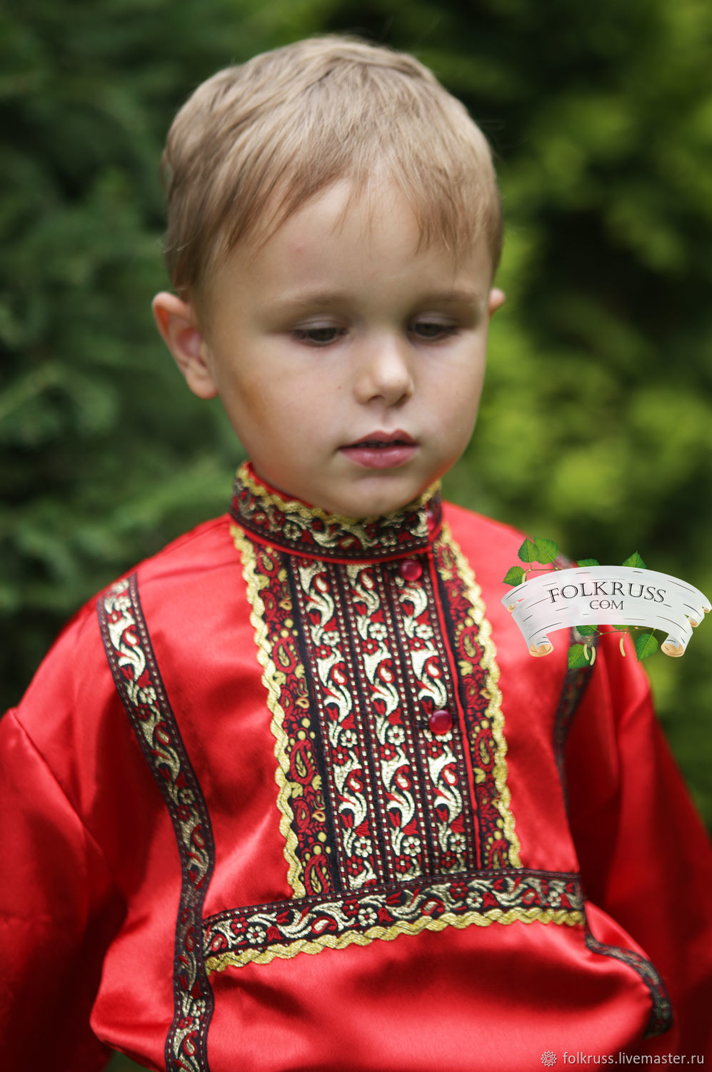 Русские народные рубашки для мальчиков
