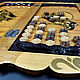 Backgammon 'Amazon', 94*92 cm, marquetry, handmade. Backgammon and checkers. Unique items made of wood, handmade. My Livemaster. Фото №4