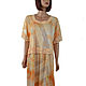 Summer Dress of fine Jersey with lace ' Soleil', Dresses, Colmar,  Фото №1
