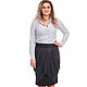 Black tulip skirt with draperies. Skirts. Tolkoyubki. Online shopping on My Livemaster.  Фото №2