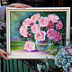 Painting with roses oil on canvas Charming roses. Pictures. positive picture Helena Gold. Online shopping on My Livemaster.  Фото №2