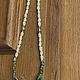 Ожерелье из бирюзы и белых кораллов. Колье. Van-Zaam jewelry. Ярмарка Мастеров.  Фото №7