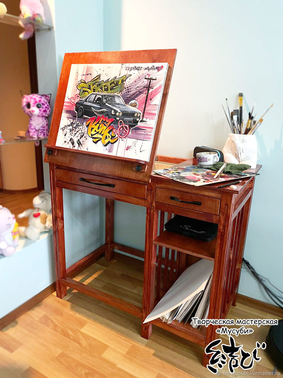 Письменный стол - мольберт – заказать на Ярмарке Мастеров – QHY8WRU ...