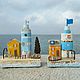 Маяк Адриатики Остров дрифтвуд 20 см. Статуэтки. AdriaticArt_Julia. Ярмарка Мастеров.  Фото №6