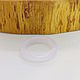 17 R-R Ring White translucent chalcedony (nkbphh172). Rings. Selberiya shop. My Livemaster. Фото №4