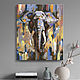 Order Oil painting Elephant. Picture. Buy oil painting. Pictures. pirogov-maxim. Livemaster. . Pictures Фото №3