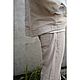 Жакет унисекс из крапивы твил Рами Ramie Japanese Sumo Jacket Ecru. Пиджаки мужские. VÄN Studio. Ярмарка Мастеров.  Фото №5