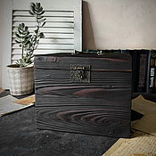 Для дома и интерьера handmade. Livemaster - original item Wooden chest (for storing scrolls, books and documents). Handmade.