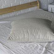 Для дома и интерьера handmade. Livemaster - original item Linen pillow for sweet dreams 70h70cm hypoallergenic. Handmade.