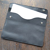 Канцелярские товары handmade. Livemaster - original item Leather paper folder. Handmade.