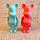 Свеча Bearbrick  медведь из пчелиного воска, Свечи, Москва,  Фото №1