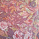 Batik stole 'Secret garden' painting on silk, Wraps, Varna,  Фото №1