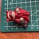 Винтаж: CARLTON CARDS LAPEL RED DEVIL HALLOWEEN. Брошь. KoBh05B4. Броши винтажные. Костюм и брошь. Ярмарка Мастеров.  Фото №4