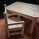 Set of children's furniture (Table and Chair). Gift for newborn. P&S. My Livemaster. Фото №5