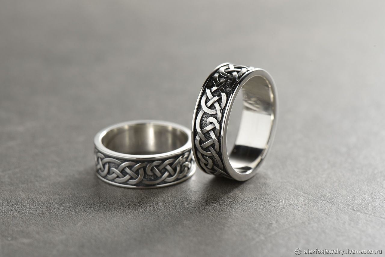 Кольцо Кельтское серебро