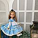 Заказать Костюм Алисы для Паола Рейна. Linsidoll. Ярмарка Мастеров. . Одежда для кукол Фото №3