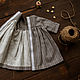 Clothes for dolls, dress for dolls made of natural linen. Clothes for dolls. molinialife. My Livemaster. Фото №4
