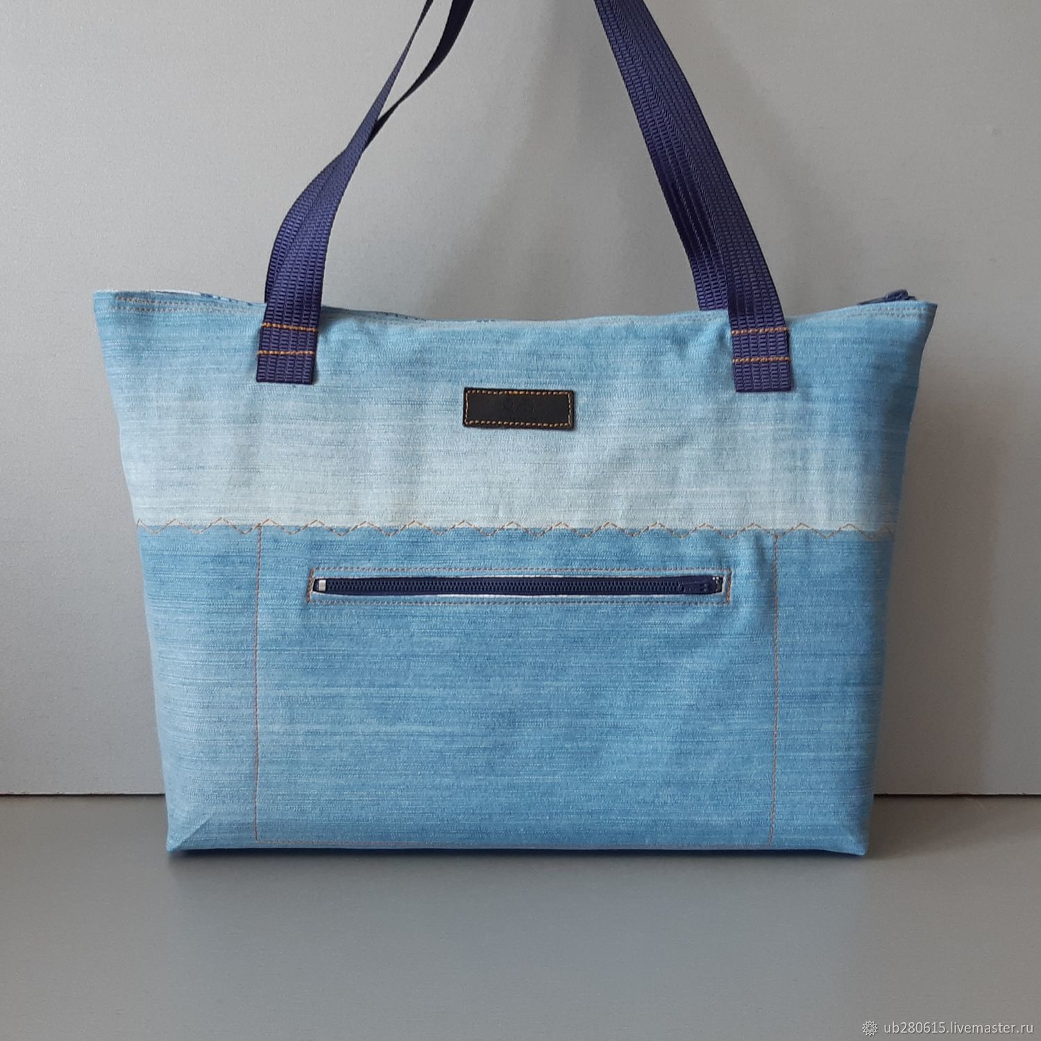 Bolsa de tout: Bolso de mezclilla Q / S – купить на Ярмарке Мастеров –  OU4COCOM | Tote Bag, Ekaterinburg