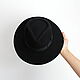 Заказать Мужская фетровая шляпа "М. Джексон". Hats by 'Ariadne's thread' Atelier. Ярмарка Мастеров. . Шляпы Фото №3