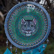 Для дома и интерьера handmade. Livemaster - original item Dream catchers: Snow leopard | Snow Leopard. Handmade.