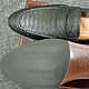 Order Python leather loafers, in black, 100% handmade. SHOES&BAGS. Livemaster. . Loafers Фото №3