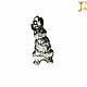 Символ года Кролик символ 2023 года серебро. Статуэтка. DESIGNER JEWELRY 'JANNA'. Ярмарка Мастеров.  Фото №6