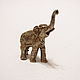 Bronze statuette ' Elephant'. Figurine. Ural suvenir. My Livemaster. Фото №4