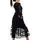 Black lace cocktail dress. Dresses. NATALINI. My Livemaster. Фото №5
