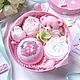 Набор мыла "Мишка в розовом". Наборы косметики. Елена Глинская (bellavita_soap). Ярмарка Мастеров.  Фото №5