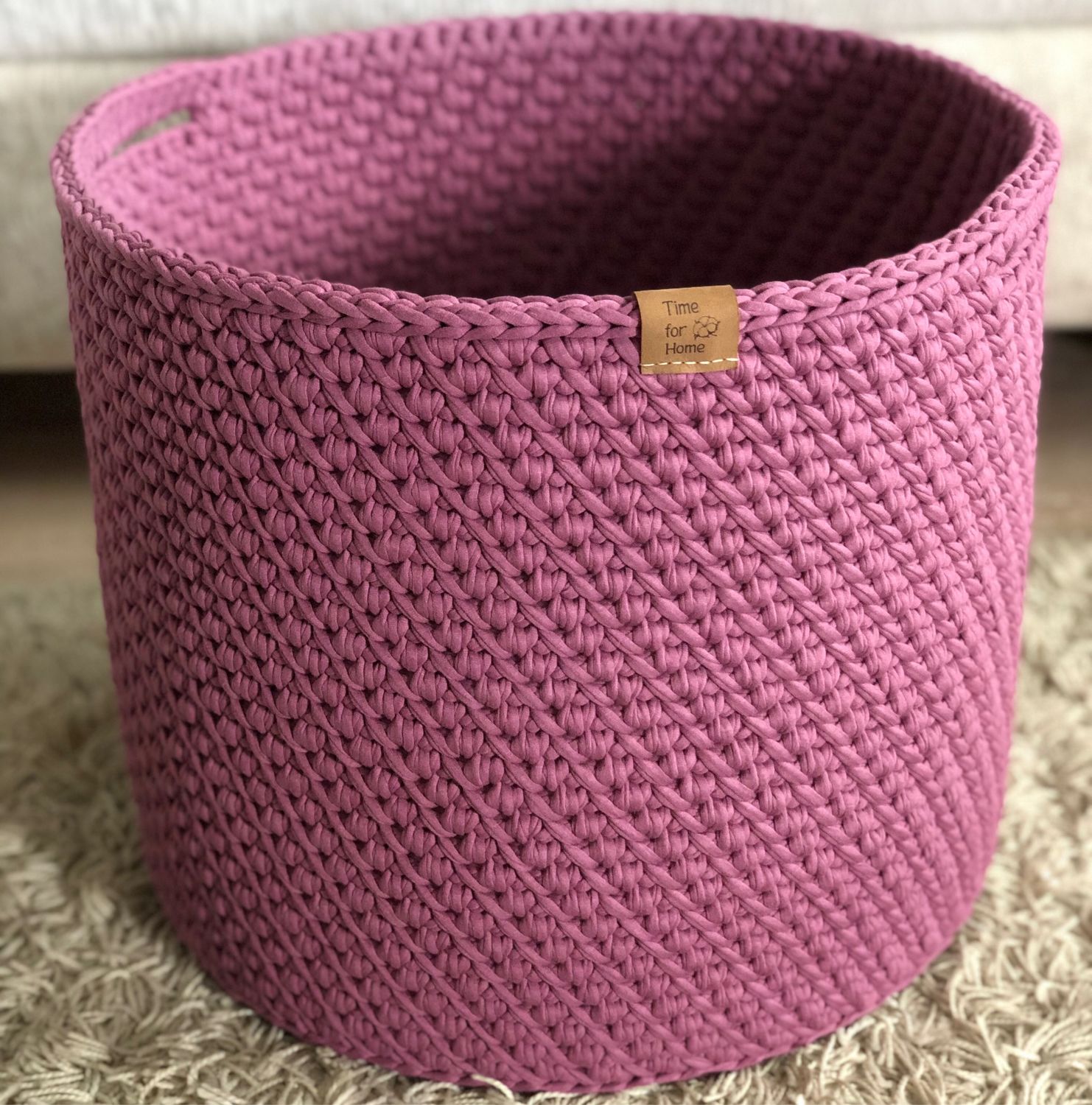 Корзина вязаная. Корзина. в интернет-магазине на Ярмарке Мастеров ...