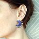 Moon, серьги из титана. Серьги классические. Nastiva Jewelry / Анастасия Иванова. Ярмарка Мастеров.  Фото №4
