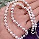 Order Beads for women white pearls a gift for a woman mother grandmother friend. naturalkavni. Livemaster. . Beads2 Фото №3