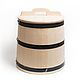 The barrel is made of cedar for pickling 25 liters. The pickle barrel. Art.17005, Barrels and tubs, Tomsk,  Фото №1